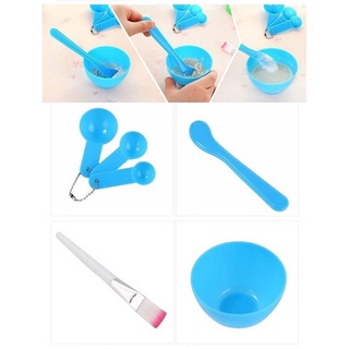 Bộ chén bát trộn mặt nạ 6 chi tiết