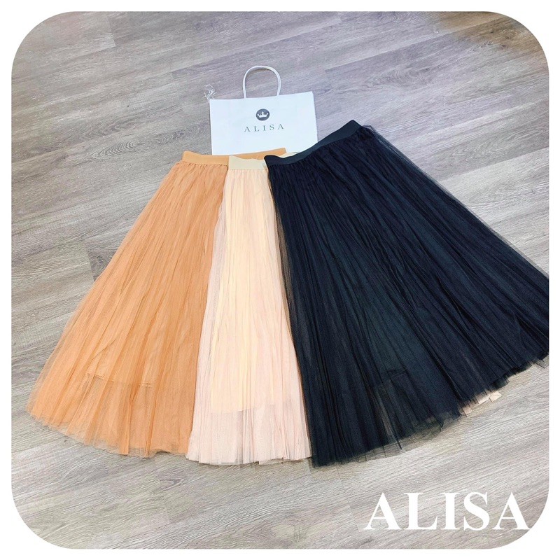 Chân váy ren dáng dài - ALISA