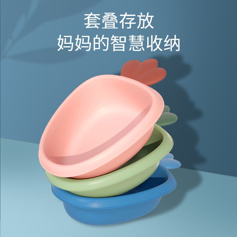 Chậu Rửa Mặt Bằng Nhựa Tiện Dụng Cho Bé Sơ Sinh | BigBuy360 - bigbuy360.vn