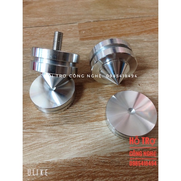 Chân đinh- chân chống rung loa, kệ bằng đồng cao cấp 40mm-50mm