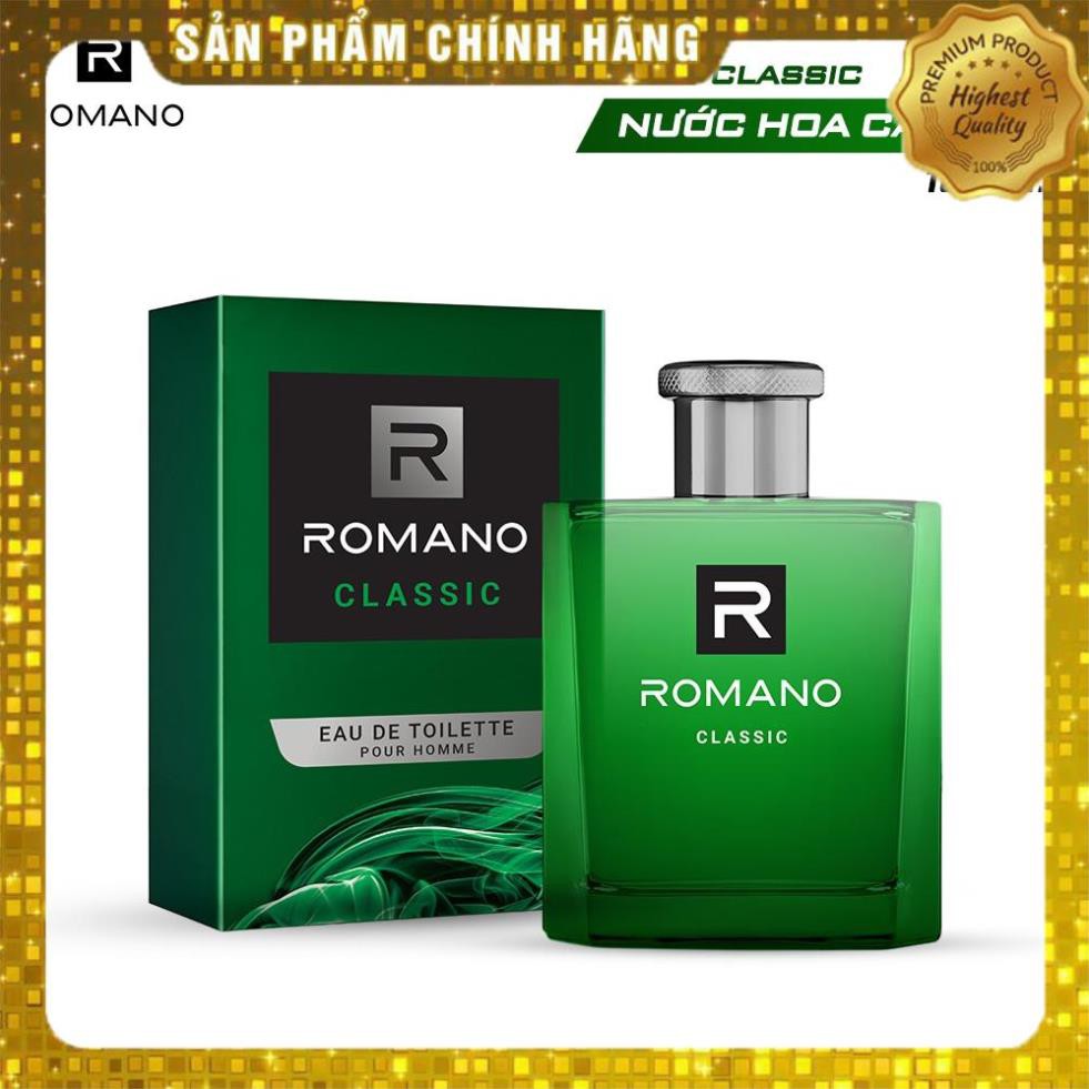 [Chính Hãng] Nước hoa cao cấp Romano 100ml Classic