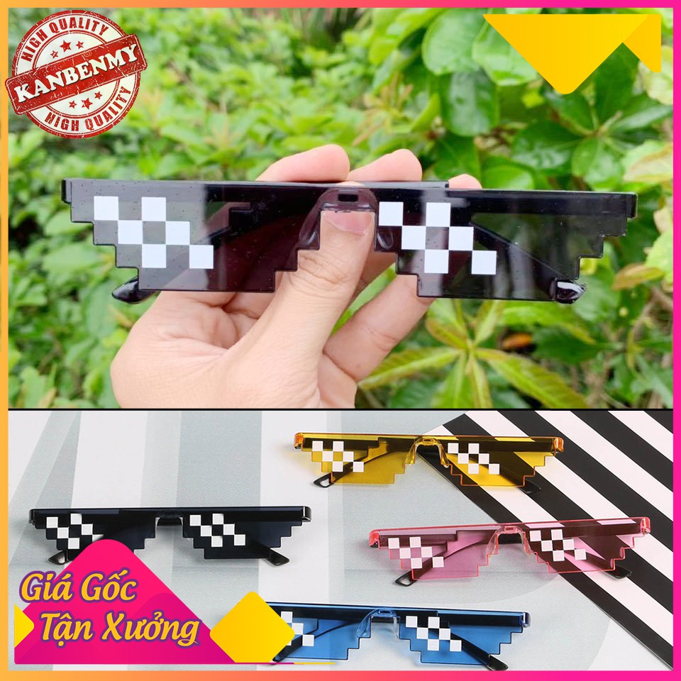 Kính mắt THUG LIFE- Kính mát Cosplay 6 chấm giá rẻ, kính thời trang nam nữ kiểu dáng hàn quốc, chất, ngầu | BigBuy360 - bigbuy360.vn