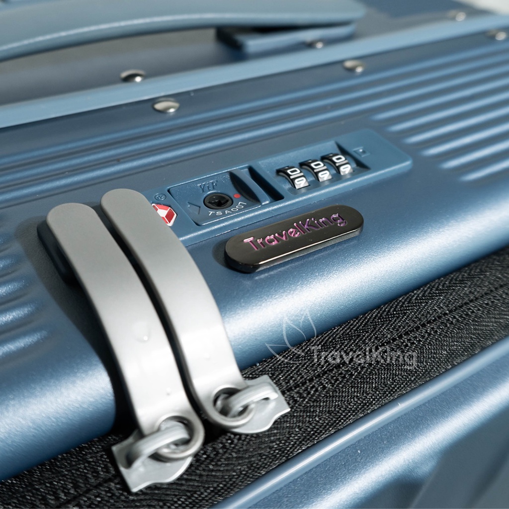 Vali kéo du lịch doanh nhân TRAVELKING808 khung nhôm khóa sâp chính hãng - VALIKING