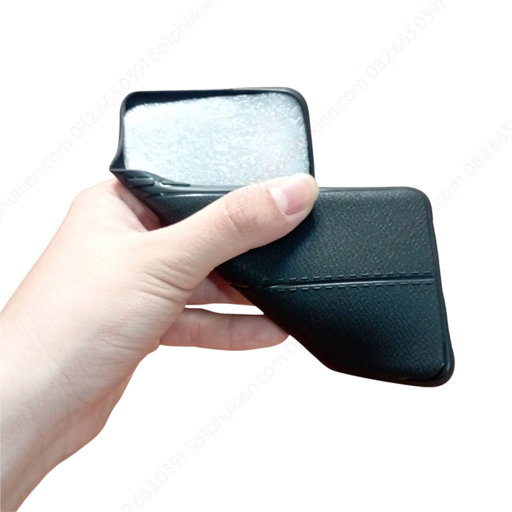 Ốp lưng Oppo A74 4G / Oppo A95 loại dẻo đen TPU và loại dẻo đen Auto giả da bền đẹp