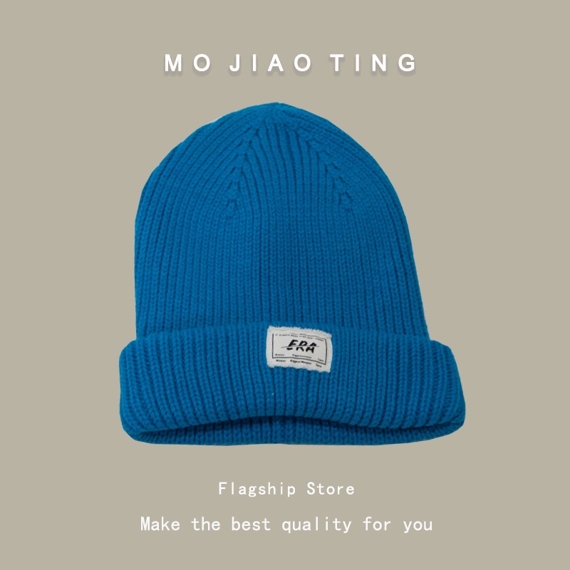 Mũ Len Đan Giữ Ấm Mùa Đông Phong Cách Hàn Quốc Cho Nữ