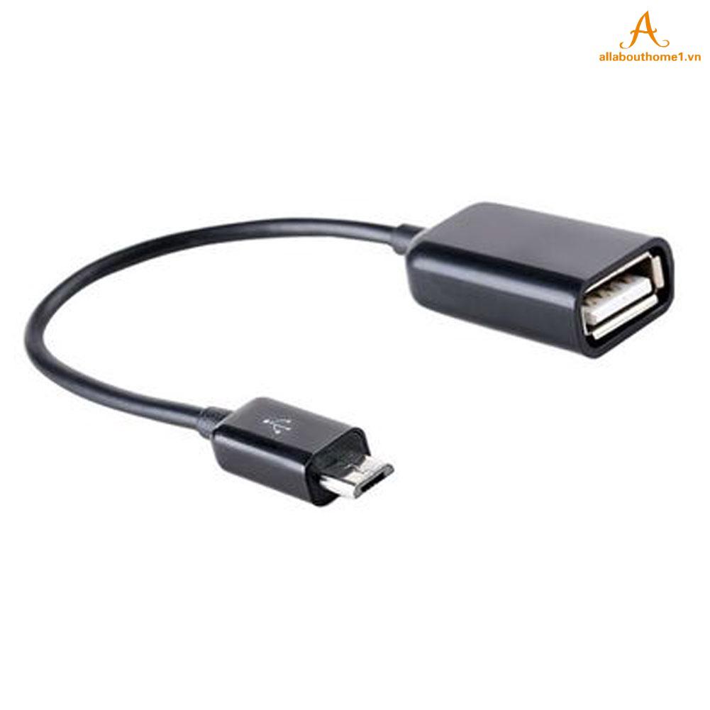 Micro-Usb Male To USB Cable Adapter OTG Data Sync Line Charge Cable
