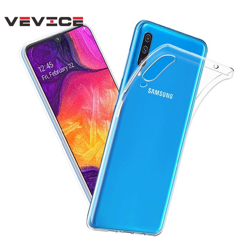 Ốp điện thoại Silicone TPU trong cho Samsung Galaxy M10 M20 M30 S8 S9 S10 Plus S10e A8 A9 Star Note 8 9