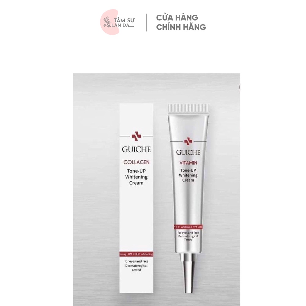 Kem Dưỡng Trắng Nâng Tone Chống Lão Hóa GUICHE Collagen Tone Up Cream 35ml