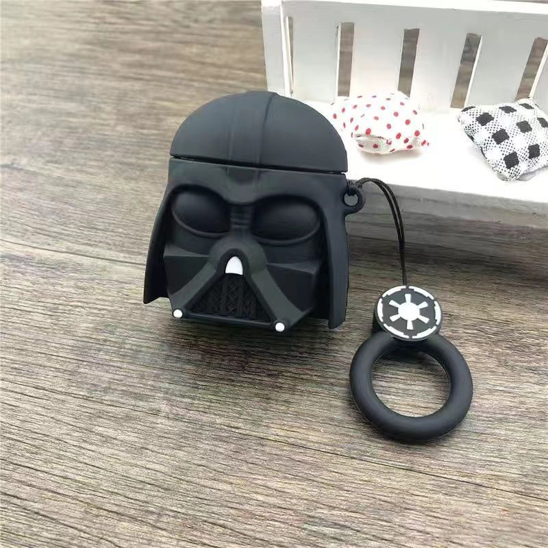 Vỏ Bảo Vệ Hộp Sạc Tai Nghe AirPods 1 / 2 / 3 Bằng Silicon Họa Tiết Hoạt Hình Marvel Hero Chống Rơi