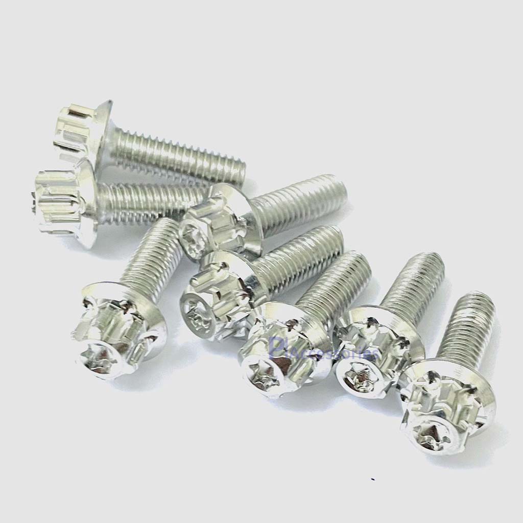 Ốc Salaya Inox 304 Cao Cấp 6li20 Trụ Gắn Cùm Tay Côn Tay Ga Sonic Satria Raider... PKPH