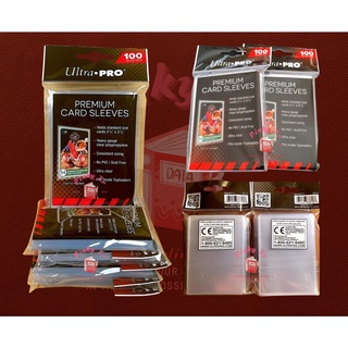 Bọc Sleeves Card Premium hãng Ultra PRO - Standard American Size 65x94mm của Mỹ (Không Có Phần Seal Dán)