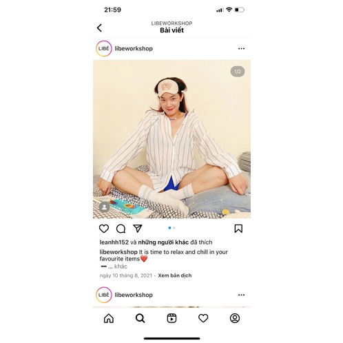 Thanh lý áo sơ mi Libe size M