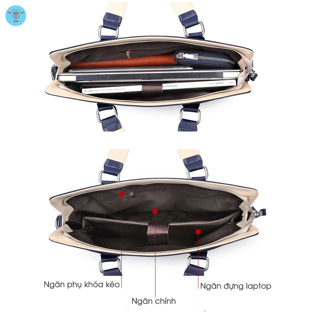Túi công sở phong cách doanh nhân đựng laptop/tài liệu cao cấp TMOOS (EP20) | BigBuy360 - bigbuy360.vn