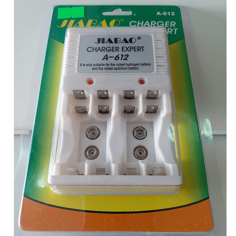 Bộ sạc pin đa nawg AA, AAA, 9V