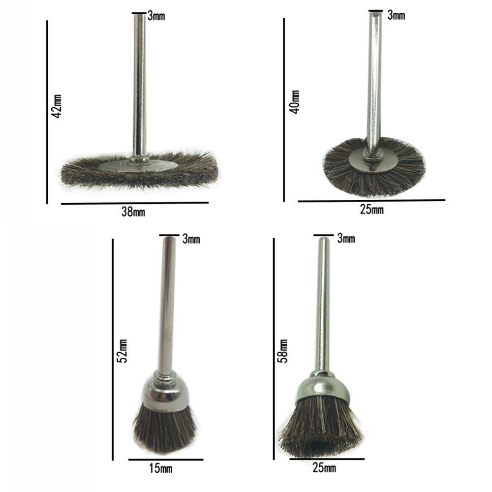 Đầu Cọ Bằng Đồng Thau Dùng Cho Máy Mài Loại Bỏ Rỉ Sét