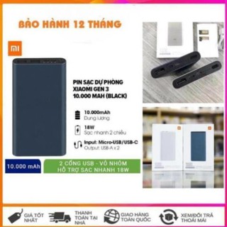 Pin Sạc Dự Phòng Xiaomi 10000mAh Gen 3 New 2020 Sạc Nhanh QC 3.0 – I.CASE.STORE