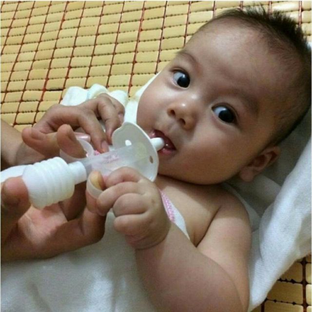 Dụng cụ uống thuốc , uống nước an toàn cho bé KICHILACHI - Công Nghệ Nhật