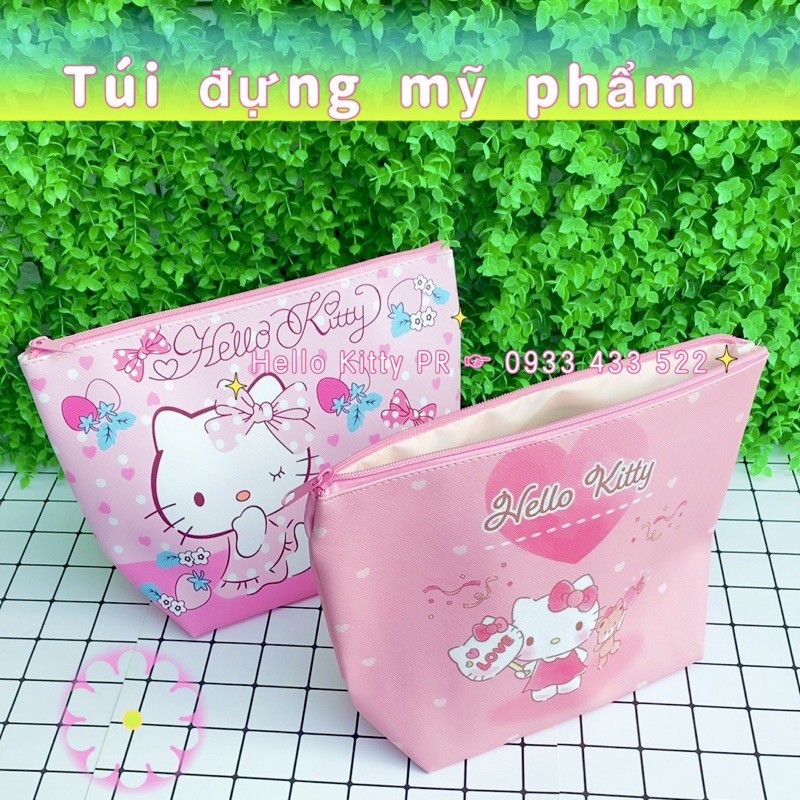 TÚI ĐỰNG MỸ PHẨM HELLO KITTY