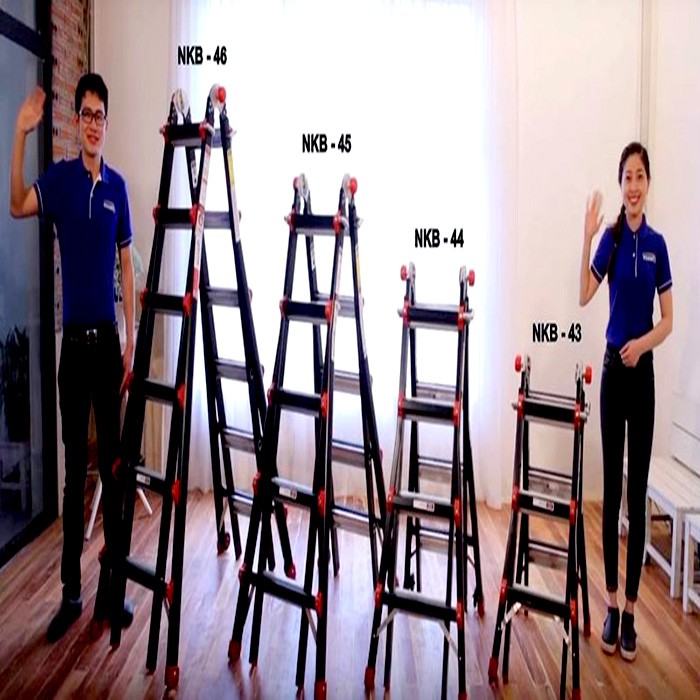 Thang nhôm gấp đa năng Nikawa NKB-44