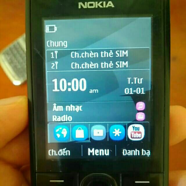 Điện thoại nokia 301 mạng 3G.chính hãng. 2 sim