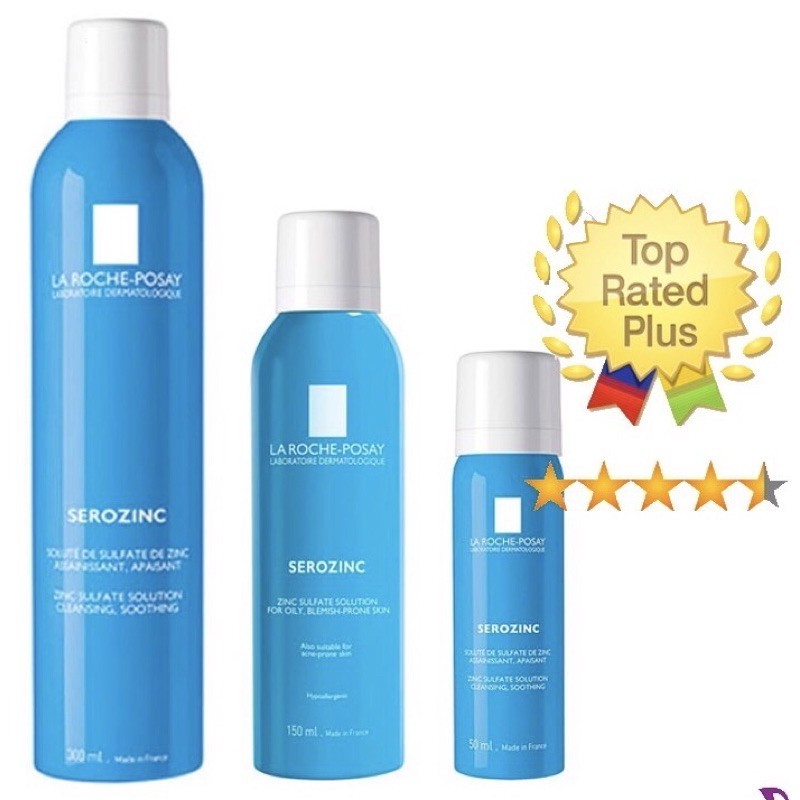 Xịt khoáng kiểm soát nhờn La Roche-Posay Serozinc ( Xanh )