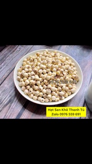 HẠT SEN KHÔ BỞ, THƠM, NGẬY