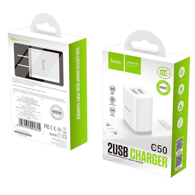 Củ sạc nhanh chính hãng hoco