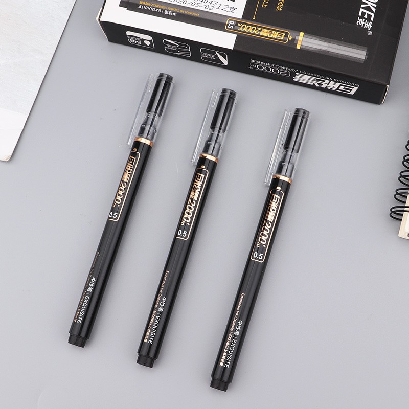 Bút Gel Baoke - PC3828 - 0.5 - ngòi siêu trơn - 2000m