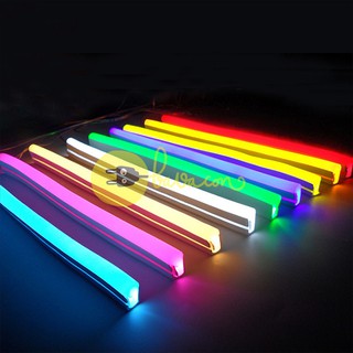 Đèn LED dây uốn dẻo 10 màu - Bán lẻ 1m - Đầy đủ phụ kiện, hướng dẫn cách tự uốn chữ, uốn hình treo tường