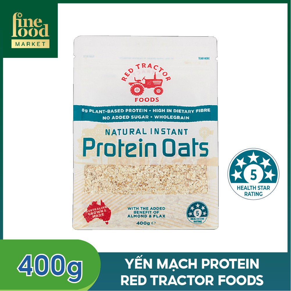 Gói 400gr yến mạch Protein cán dẹt - Protein Oats RT1036