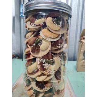 Bánh đồng tiền Mix hạt 500g