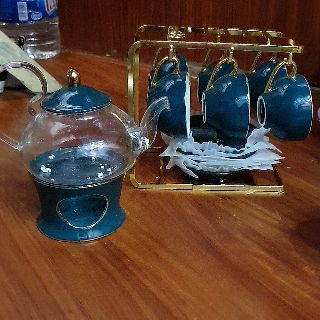 Bộ ấm trà chiều hoa bắc âu