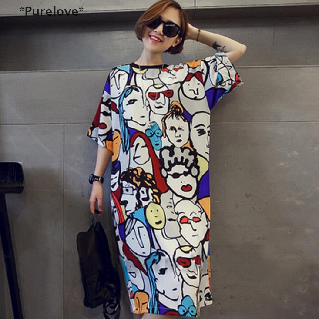 Đầm Đi Biển Dáng Rộng In Họa Tiết Phong Cách Boho Gợi Cảm Cho Nữ