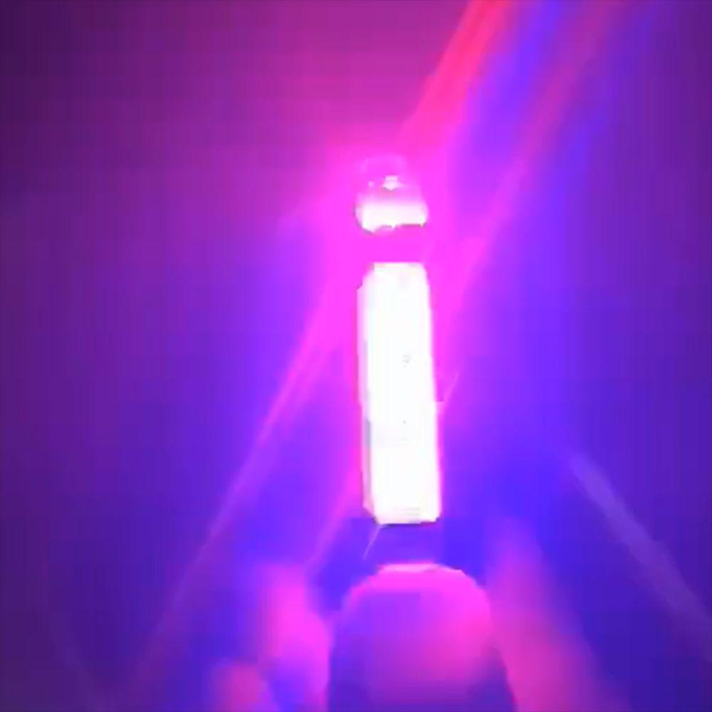 Dây Đèn Led Hai Màu Sạc USB Cảnh Báo An Toàn Cho Xe Đạp