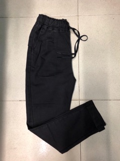 QUẦN BAGGY KAKI LƯNG THUN