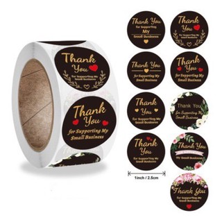 200 Tem decal dán thank you