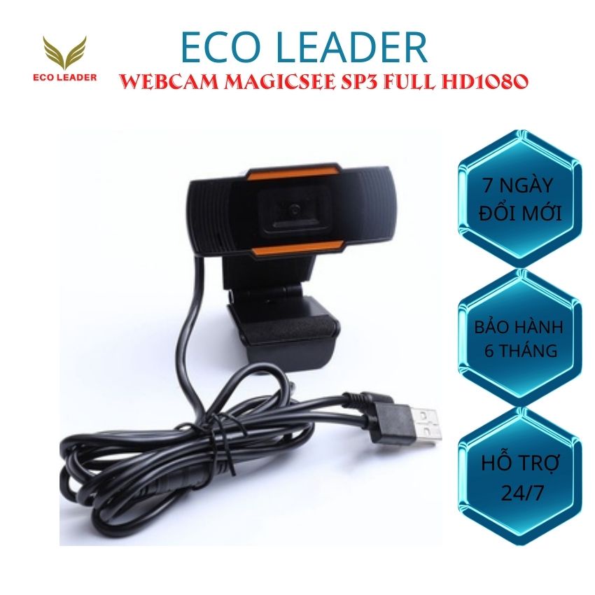 Webcam Máy Tính, Camera  magicsee full hd 1080 Cho Laptop Học Online Qua ZOOM, Trực Tuyến- Hội họp | BigBuy360 - bigbuy360.vn