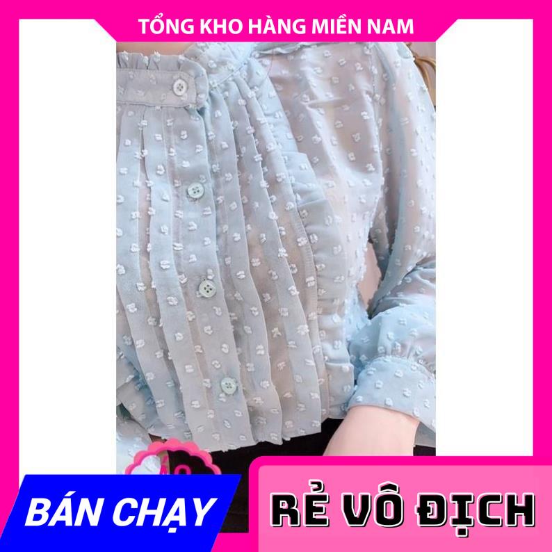 ÁO KIỂU CÔNG SỞ MT1897 ⚡ẢNH THẬT⚡HÀNG ĐẸP⚡ ÁO SƠ MI VOAN ⚡ ÁO KIỂU PHỐI BÈO  MY