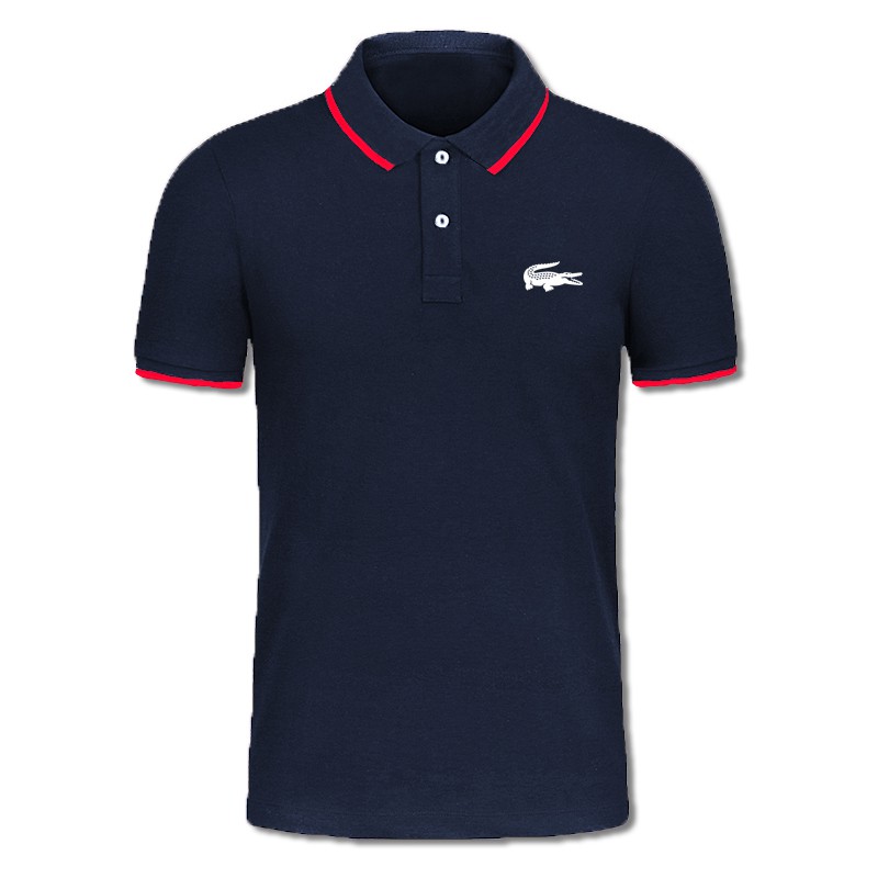 Lacoste Áo Thun Polo Ngắn Tay Thời Trang Mùa Hè Dành Cho Nam / Size S-3xl