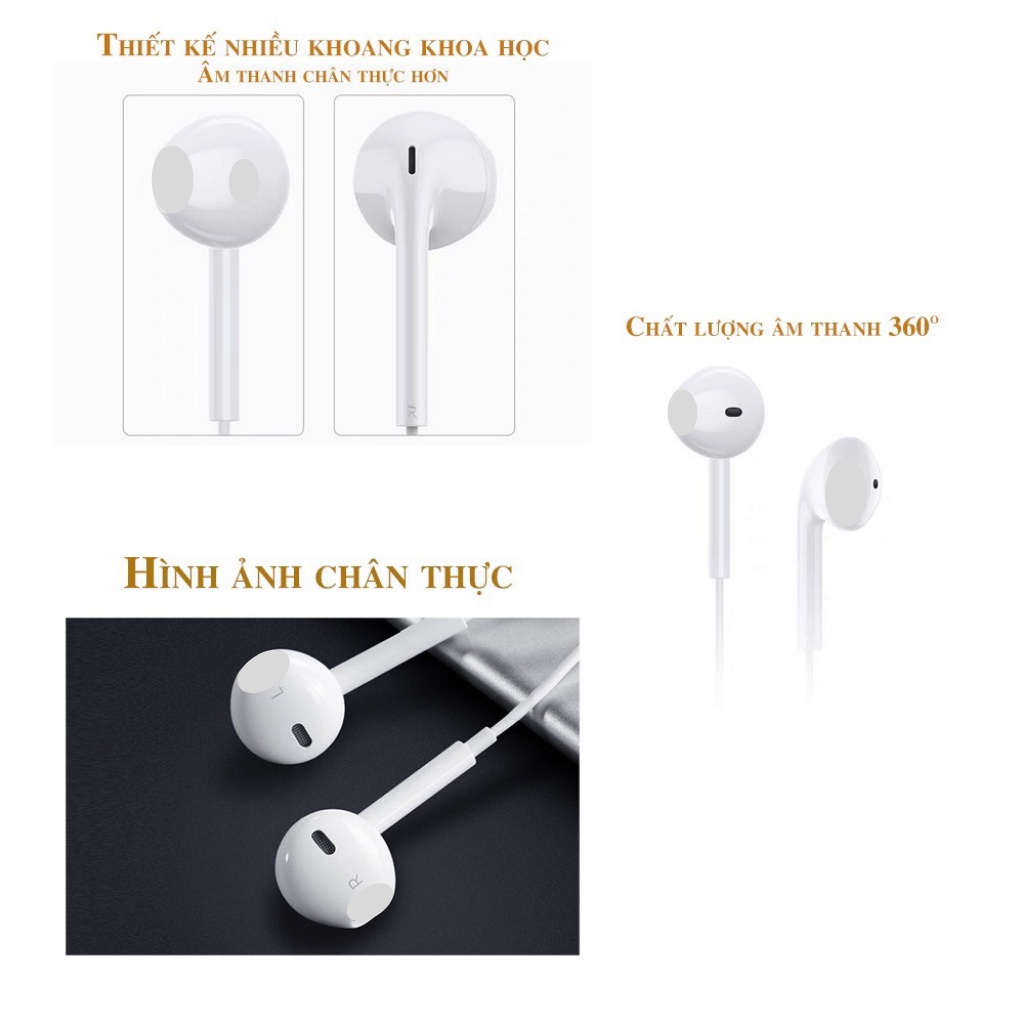 Tai nghe có dây Earldom E18 giắc 3.5mm