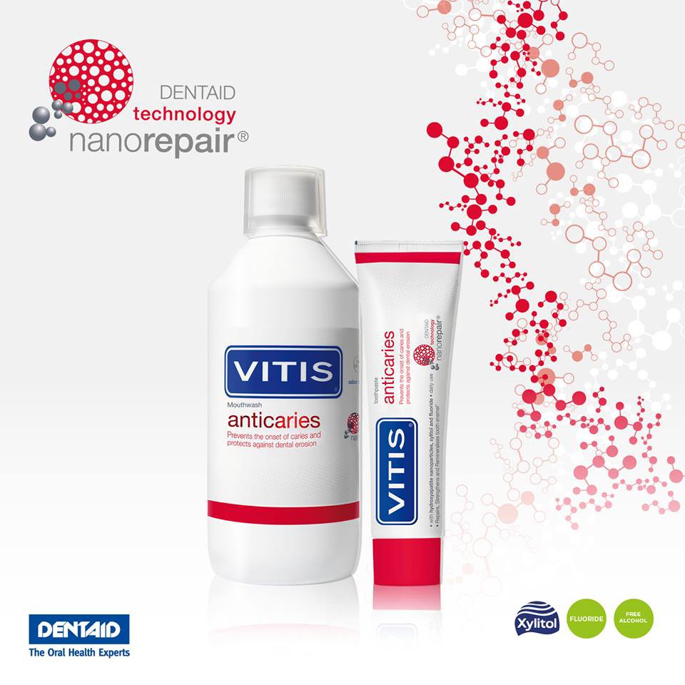 Kem đánh răng ngăn ngừa sâu răng,tái tạo men răng Vitis Anticaries 100ml