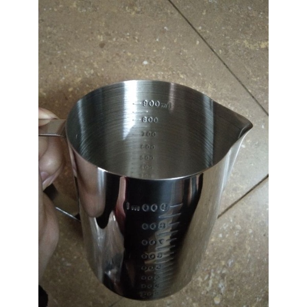 Ca đánh sữa inox các size | milk pitcher inox các size