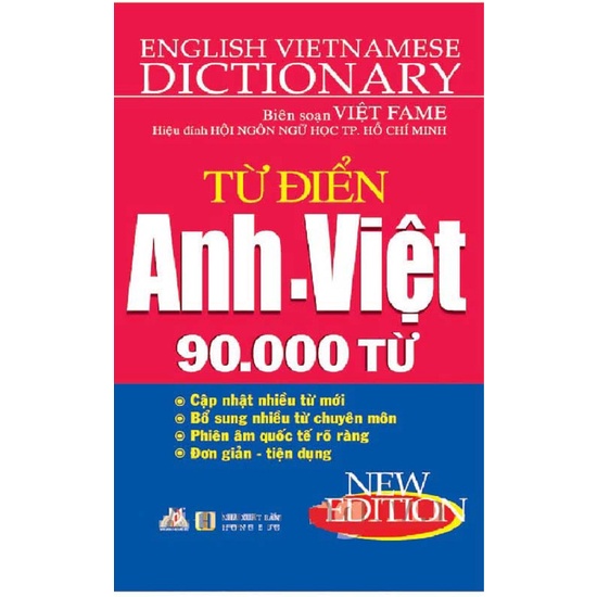 Sách - Từ Điển Anh Việt 90000 Từ