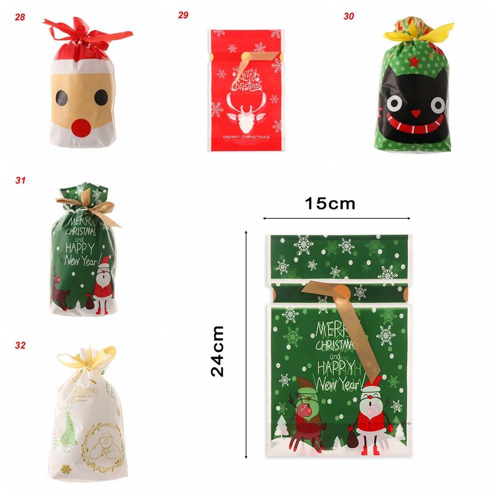 Túi Đựng Bánh Kẹo Làm Thủ Công Hình Tuần Lộc Trang Trí Giáng Sinh