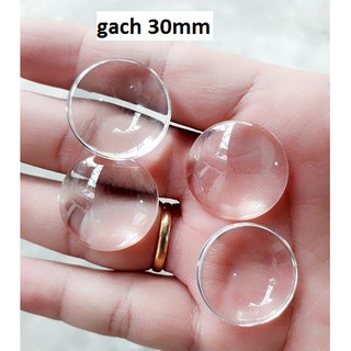 Sỉ 20 gạch thủy tinh [ size 30mm ] / Cung Cấp Tất Tần Tật Phụ Kiện Handmade