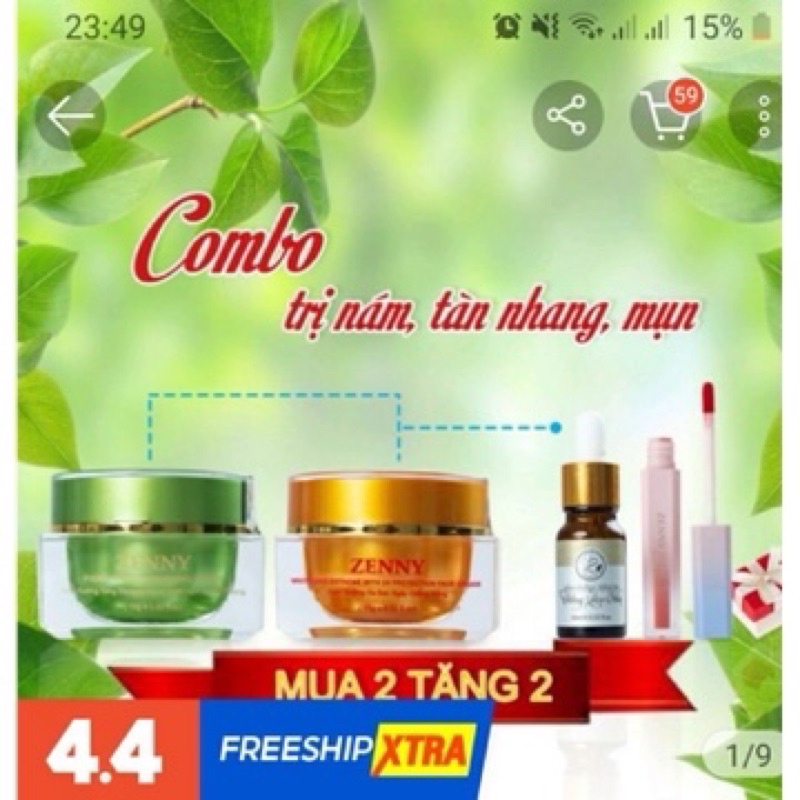 Combo Zenny ngày và đêm