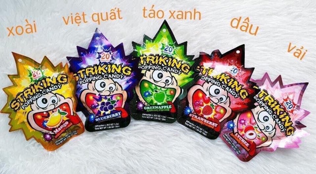 💥 KẸO NỔ STRIKING POPPING CANDY 💥 Date: 05/2022