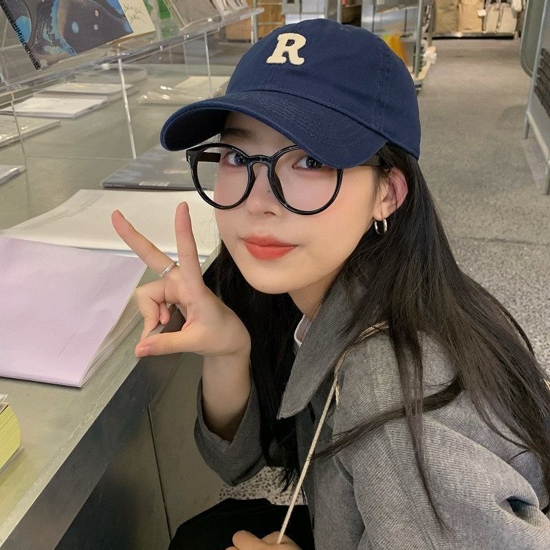 Mũ lưỡi trai Helolis mềm thêu chữ phong cách hàn quốc đơn giản dành cho nam và nữ