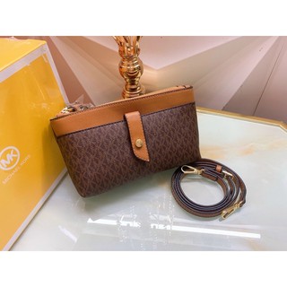 ‼️Rẻ nhất Shopee‼️Túi Medium Logo double zip crossbody