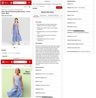 Váy maxi mẹ và con